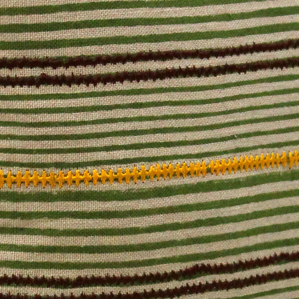 Sadyaska Multi Color Handmade Cotton (12" X 18")… 1 Pcs Cushion Cover
