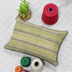Sadyaska Multi Color Handmade Cotton (12" X 18")… 1 Pcs Cushion Cover
