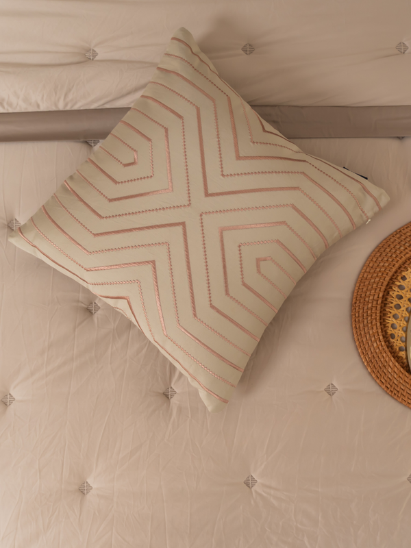 Sadyaska Nessel Beige Cotton Embroidered 16