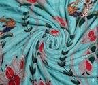 Spaces Shubha Madhubani Tibetan Stone Traditional Nature-Inspired 300TC Cotton Super King Bed Sheet Set | 1085749 Tibetan Stone