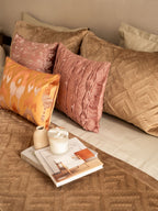 Sadyaska Seoul Camel Velvet Trousseau Set 10 Pcs Product