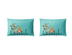 Spaces Shubha Madhubani Tibetan Stone Traditional Nature-Inspired 300TC Cotton Super King Bed Sheet Set | 1085749 Tibetan Stone
