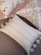 Sadyaska Adore Rose and Taupe 300TC Cotton 10 Pcs Bedding Set