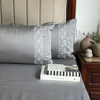 Sadyaska Allure Slate Dreams 1 Pcs Bedsheet