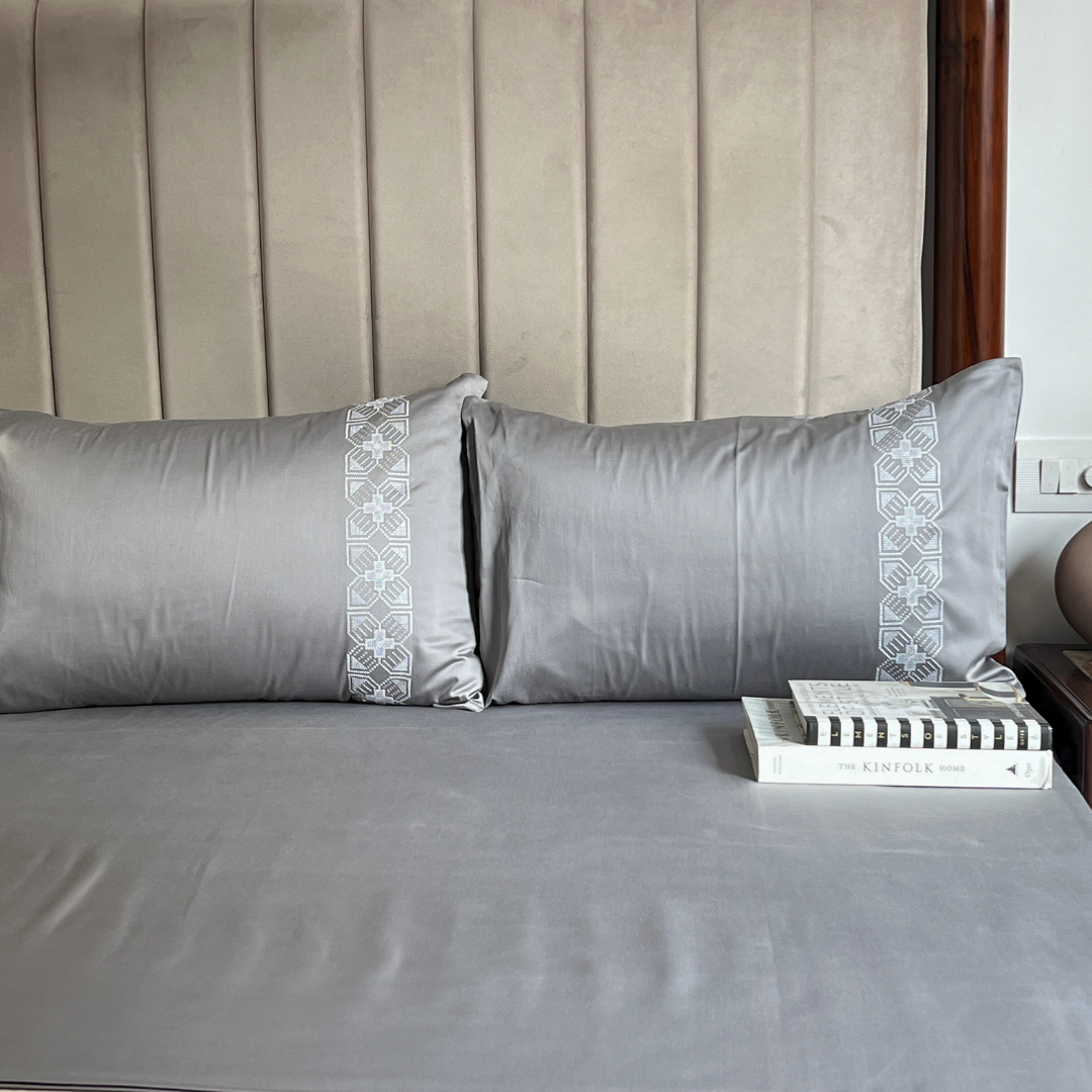 Sadyaska Allure Slate Dreams 1 Pcs Bedsheet