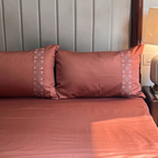 Sadyaska Allure Terracotta Dreams 1 Pcs Bedsheet
