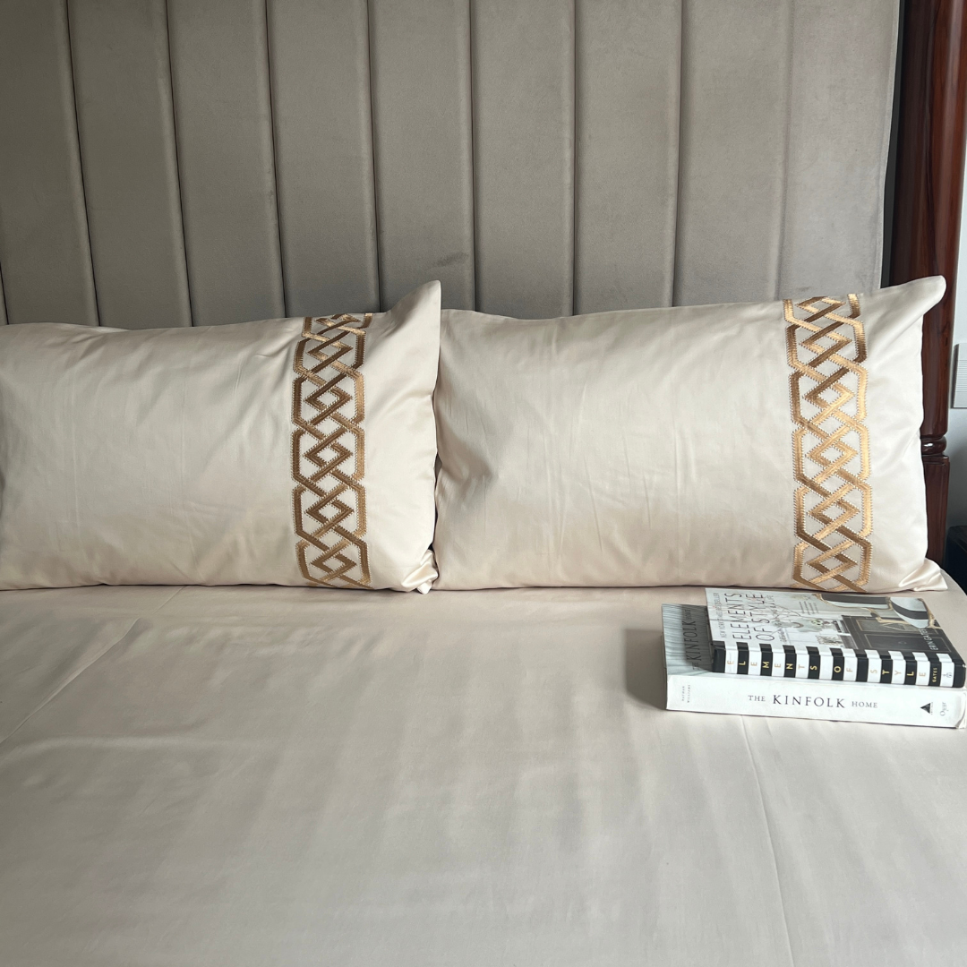 Sadyaska Austin Oats Beige Dreams 1 Pcs Bedsheet