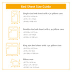Melina Plain 100% Cotton Extra Soft & Luxurious Bed Sheet With Pillow Covers