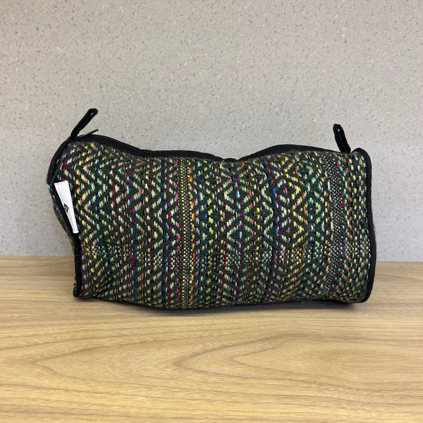 Sadyaska Black Cotton Large Size Woven Wedding Jewelry Pouch / Cosmetic / Make Up Case Multifunction Storage 1 Pcs Product