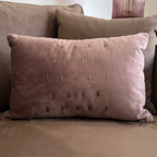 Sadyaska Decorative Chandelier Lilac Velvet 12x18 1 Pcs Cushion Cover