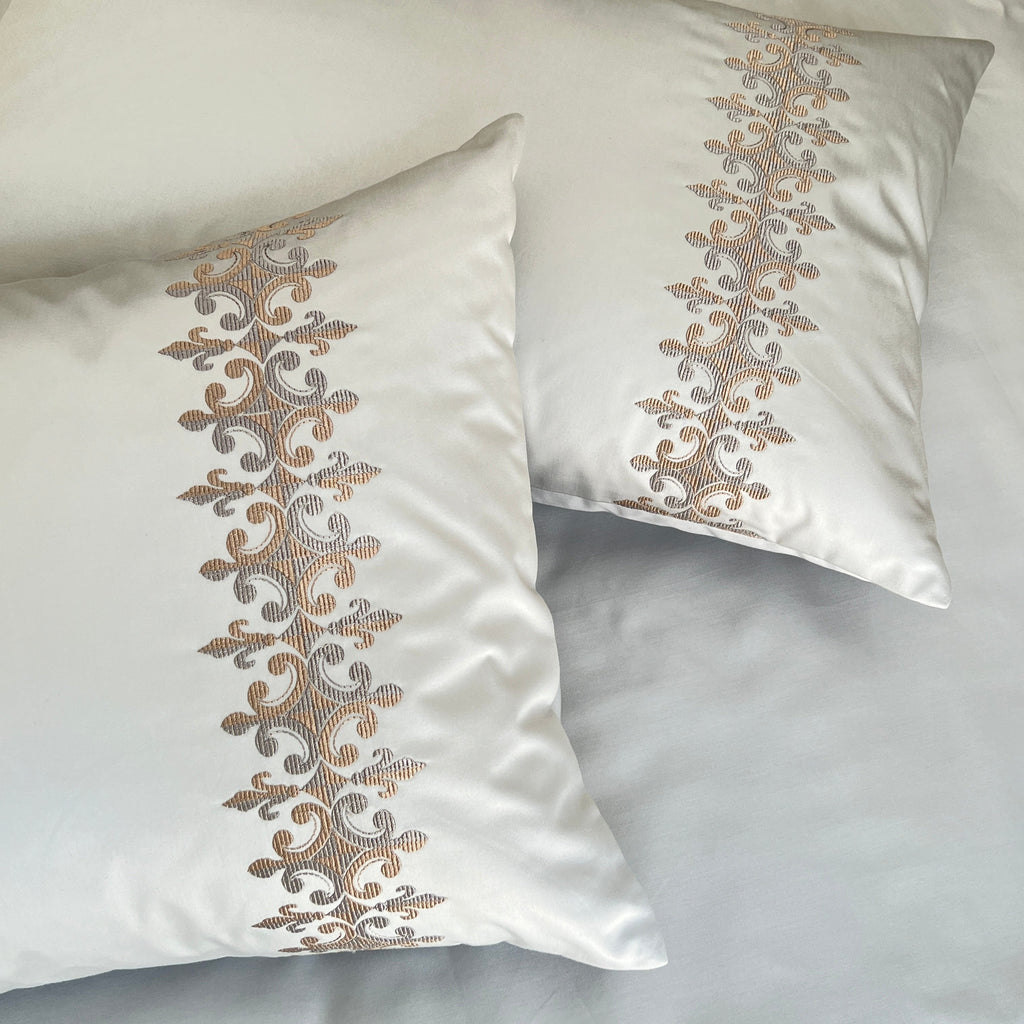 Sadyaska 600TC Cotton Crown Pearl Grey Beyond Set 1 Pcs Bedsheet