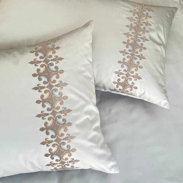 Sadyaska 600TC Cotton Crown Pearl Grey Beyond Set 1 Pcs Bedsheet