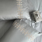 Sadyaska 600TC Cotton Crown Steel Grey Beyond Set 1 Pcs Bedsheet