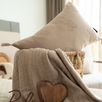 Sadyaska Teddy Club Sand and Beige Kids 10 Pcs Bedding Set