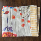 Sadyaska Single Bed Multi Color Floral Printed Premium Pure Cotton Reversible 1 Pcs Dohar