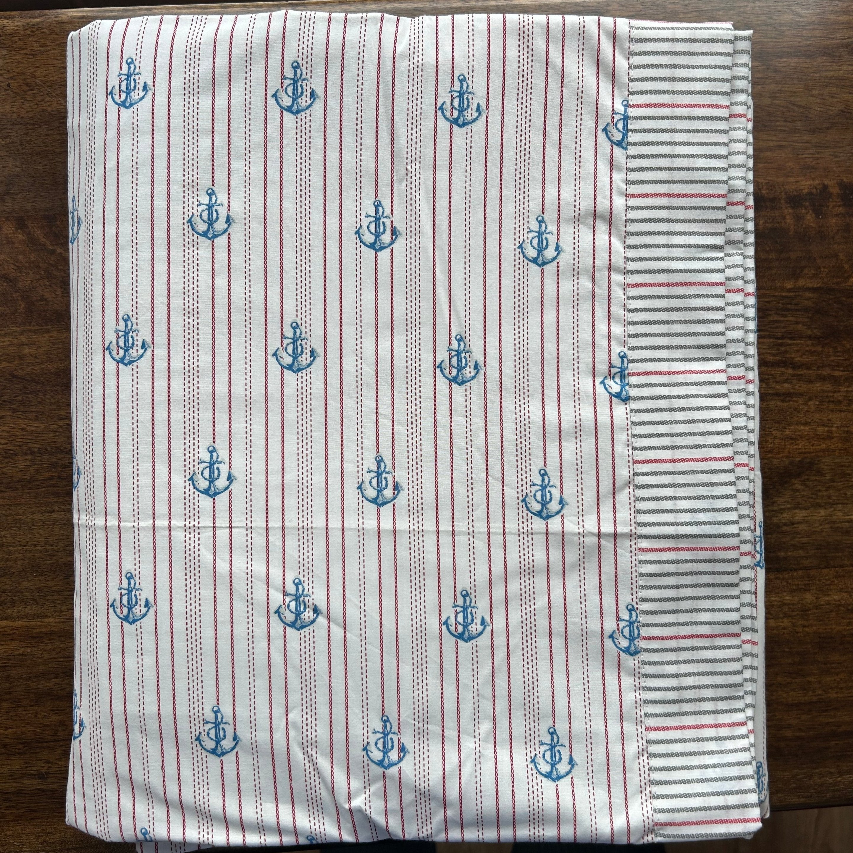 Sadyaska Double Bed Multi Color Printed Premium Pure Cotton Reversible 1 Pcs Dohar