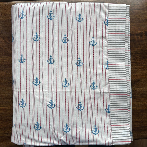 Sadyaska Double Bed Multi Color Printed Premium Pure Cotton Reversible 1 Pcs Dohar