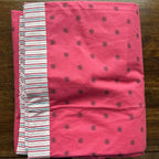 Sadyaska Double Bed Pink Printed Premium Pure Cotton Reversible 1 Pcs Dohar