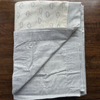 Sadyaska Double Bed Grey Cloud Printed Premium Pure Cotton Reversible 1 Pcs Dohar