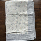Sadyaska Double Bed Grey Cloud Printed Premium Pure Cotton Reversible 1 Pcs Dohar