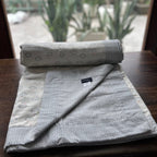 Sadyaska Double Bed Grey Cloud Printed Premium Pure Cotton Reversible 1 Pcs Dohar