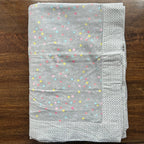 Sadyaska Single Bed Grey Dots Printed Premium Pure Cotton Reversible 1 Pcs Dohar