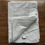 Sadyaska Single Bed Grey Dots Printed Premium Pure Cotton Reversible 1 Pcs Dohar