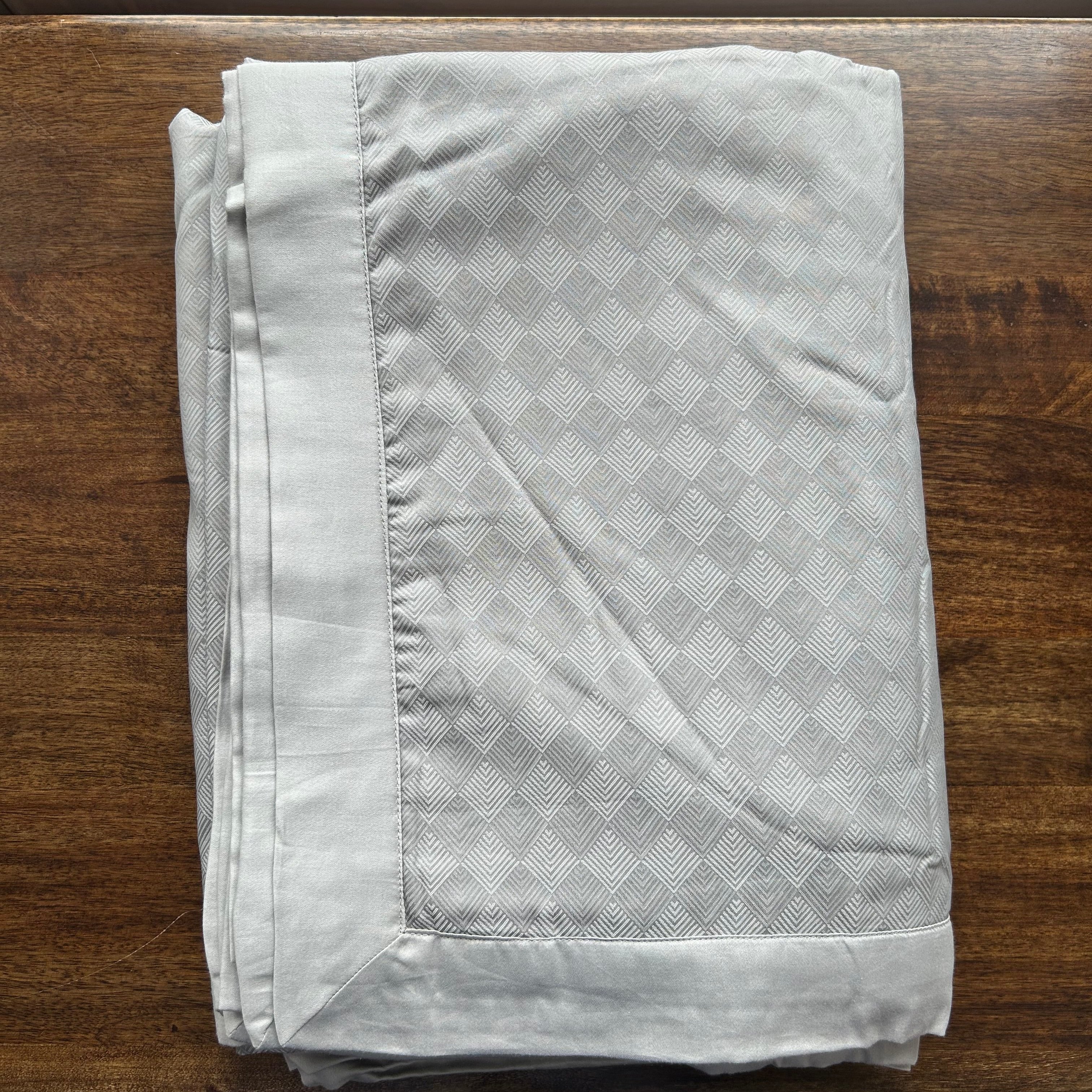 Sadyaska Single Bed Grey Printed Premium Pure Cotton Reversible 1 Pcs Dohar