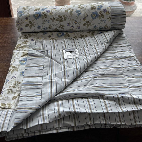 Sadyaska Single Bed Multi Color Floral Printed Premium Pure Cotton Reversible 1 Pcs Dohar
