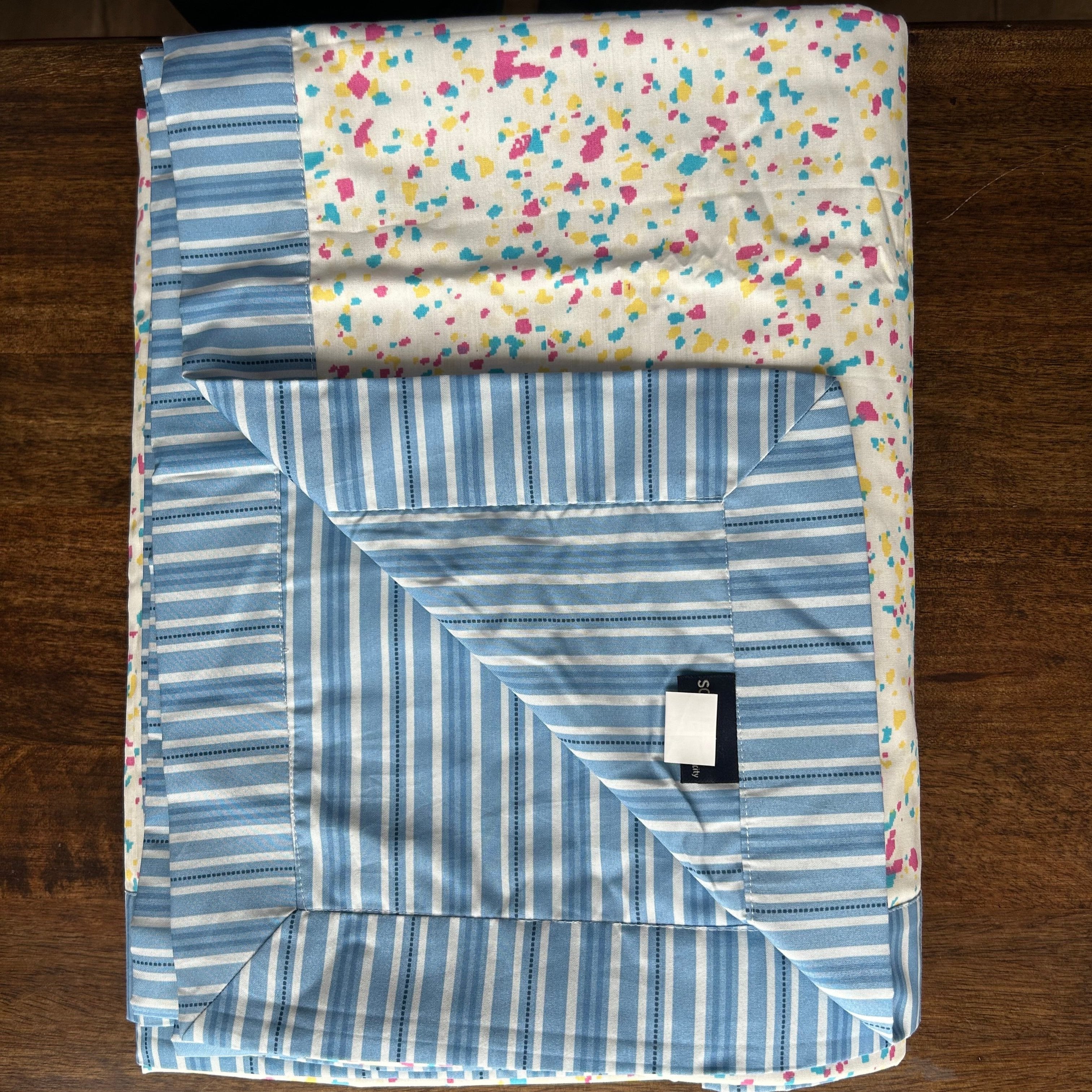 Sadyaska Single Bed Multi Color Printed Premium Pure Cotton Reversible 1 Pcs Dohar