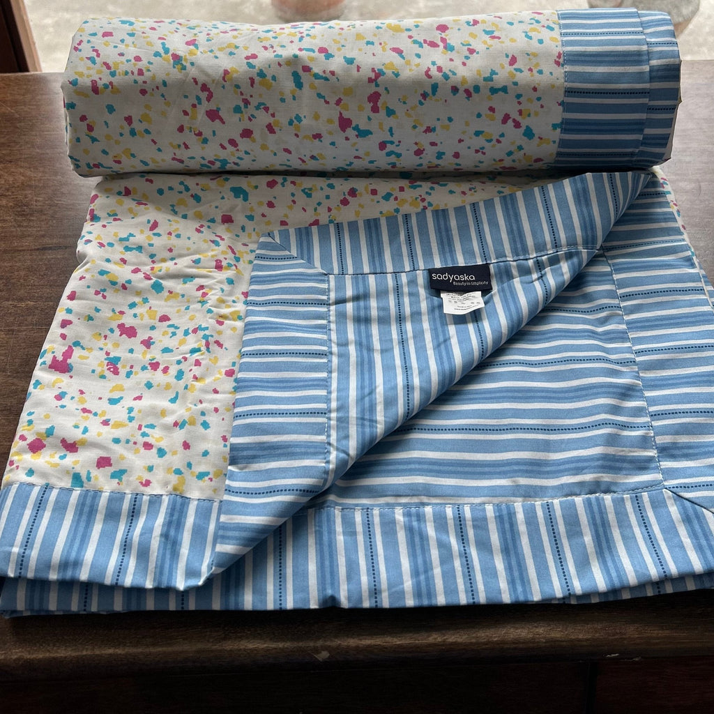 Sadyaska Single Bed Multi Color Printed Premium Pure Cotton Reversible 1 Pcs Dohar