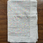 Sadyaska Double Bed Grey Dots Printed Premium Pure Cotton Reversible 1 Pcs Dohar