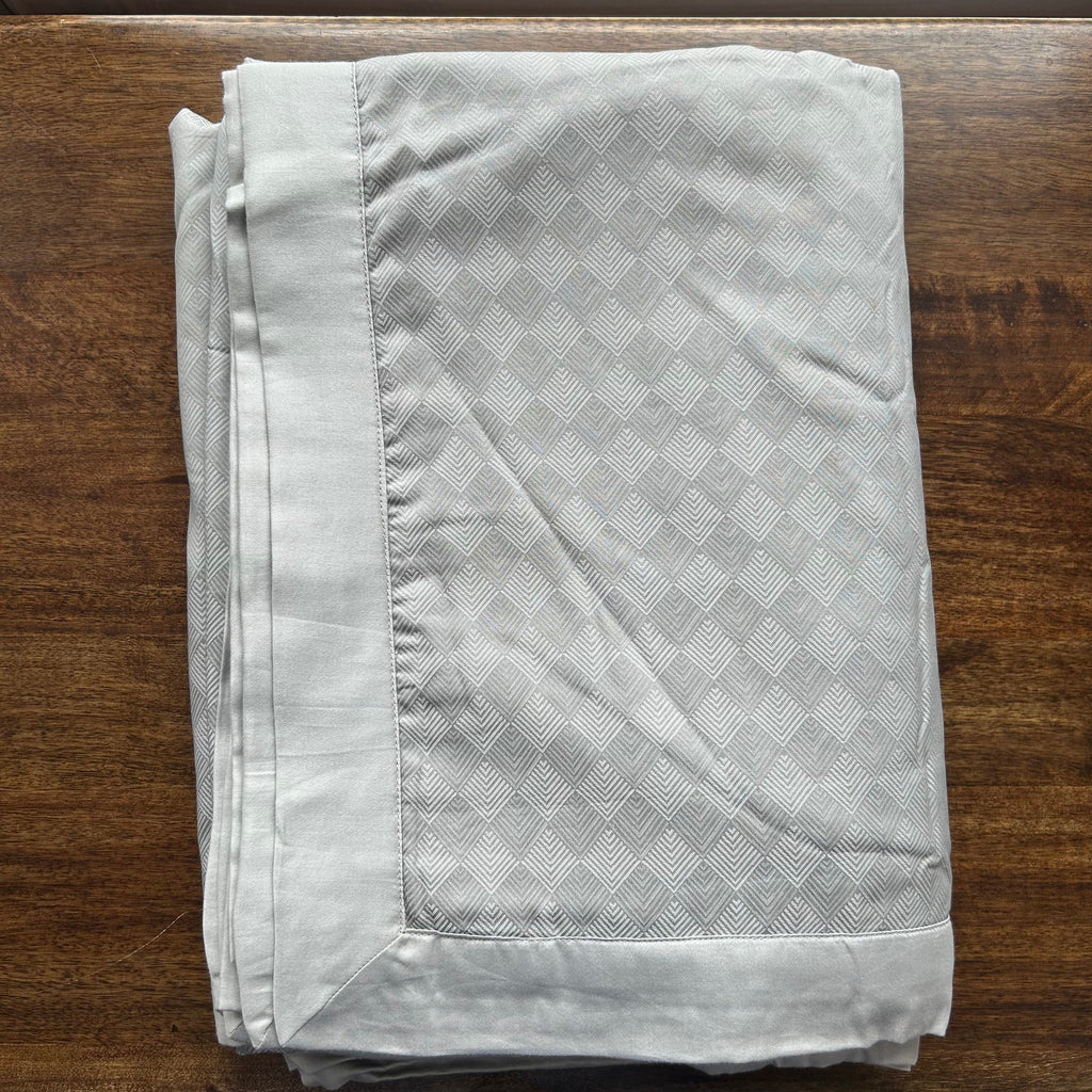 Sadyaska Double Bed Grey Printed Premium Pure Cotton Reversible 1 Pcs Dohar