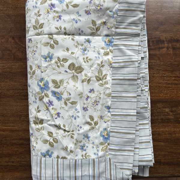 Sadyaska Double Bed Multi Color Floral Printed Premium Pure Cotton Reversible 1 Pcs Dohar