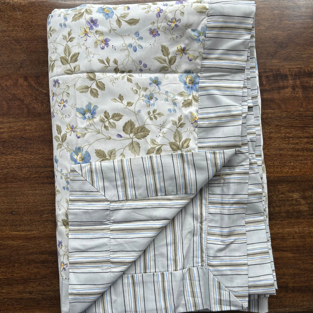 Sadyaska Double Bed Multi Color Floral Printed Premium Pure Cotton Reversible 1 Pcs Dohar