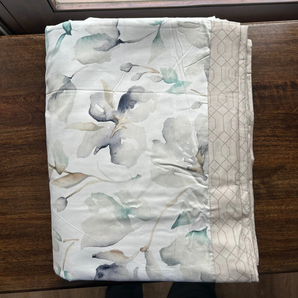 Sadyaska Double Bed Multi Color Floral Printed Premium Pure Cotton Reversible 1 Pcs Dohar