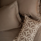 Sadyaska Azure Mocha Treasure Set 1 Pcs Bedsheet