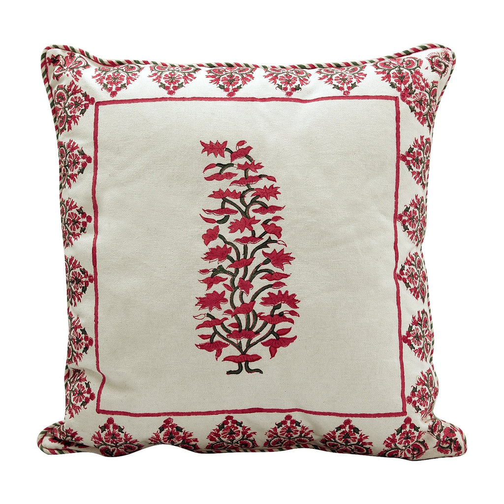 Sadyaska Ruh Hand Block Printed Ethnic … 1 Pcs Cushion Cover
