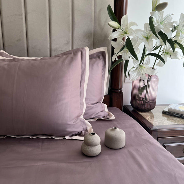 Sadyaska Old Rose Buff Duplex 1 Pcs Bedsheet