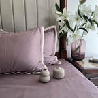 Sadyaska Old Rose Buff Duplex 1 Pcs Bedsheet