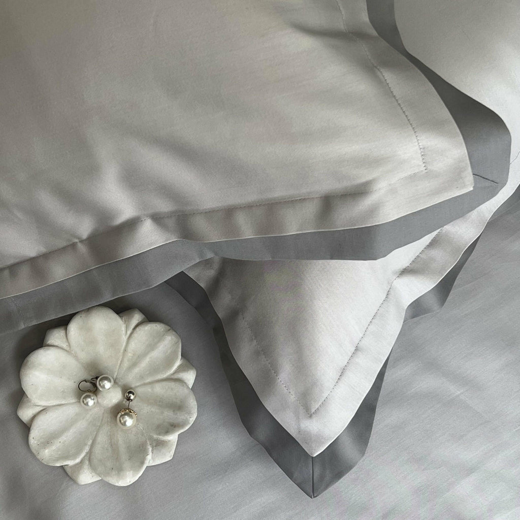 Sadyaska Pearl Grey Slate Duplex 1 Pcs Bedsheet