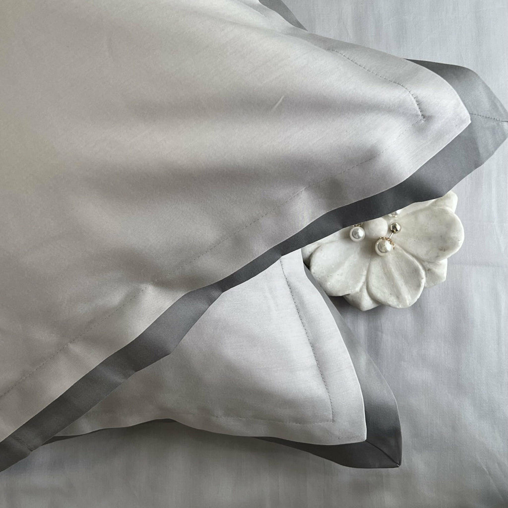 Sadyaska Pearl Grey Slate Duplex 1 Pcs Bedsheet