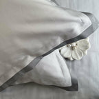 Sadyaska Pearl Grey Slate Duplex 1 Pcs Bedsheet