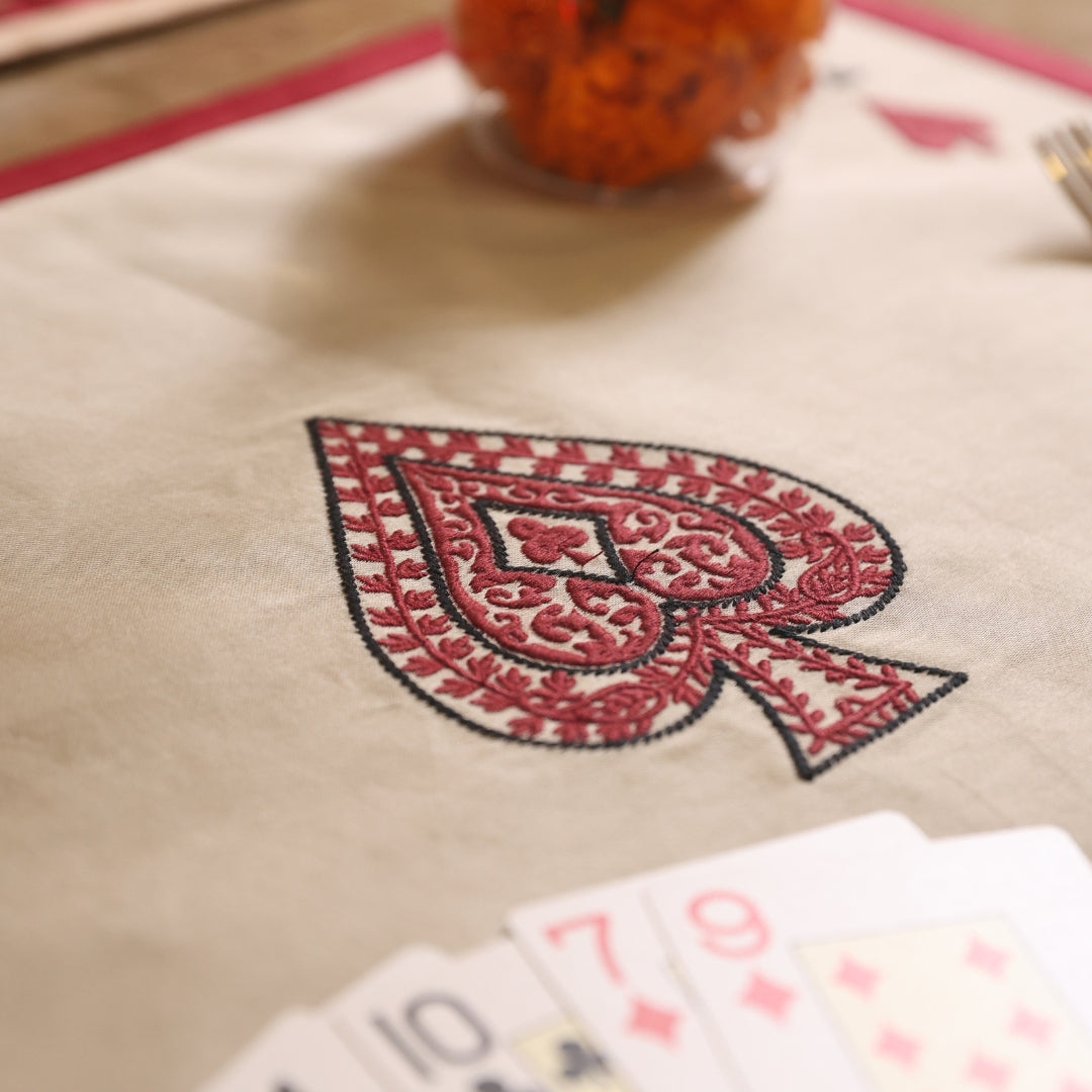 Sadyaska Deal and Dine Embroidered Set 13 Pcs Table Linen