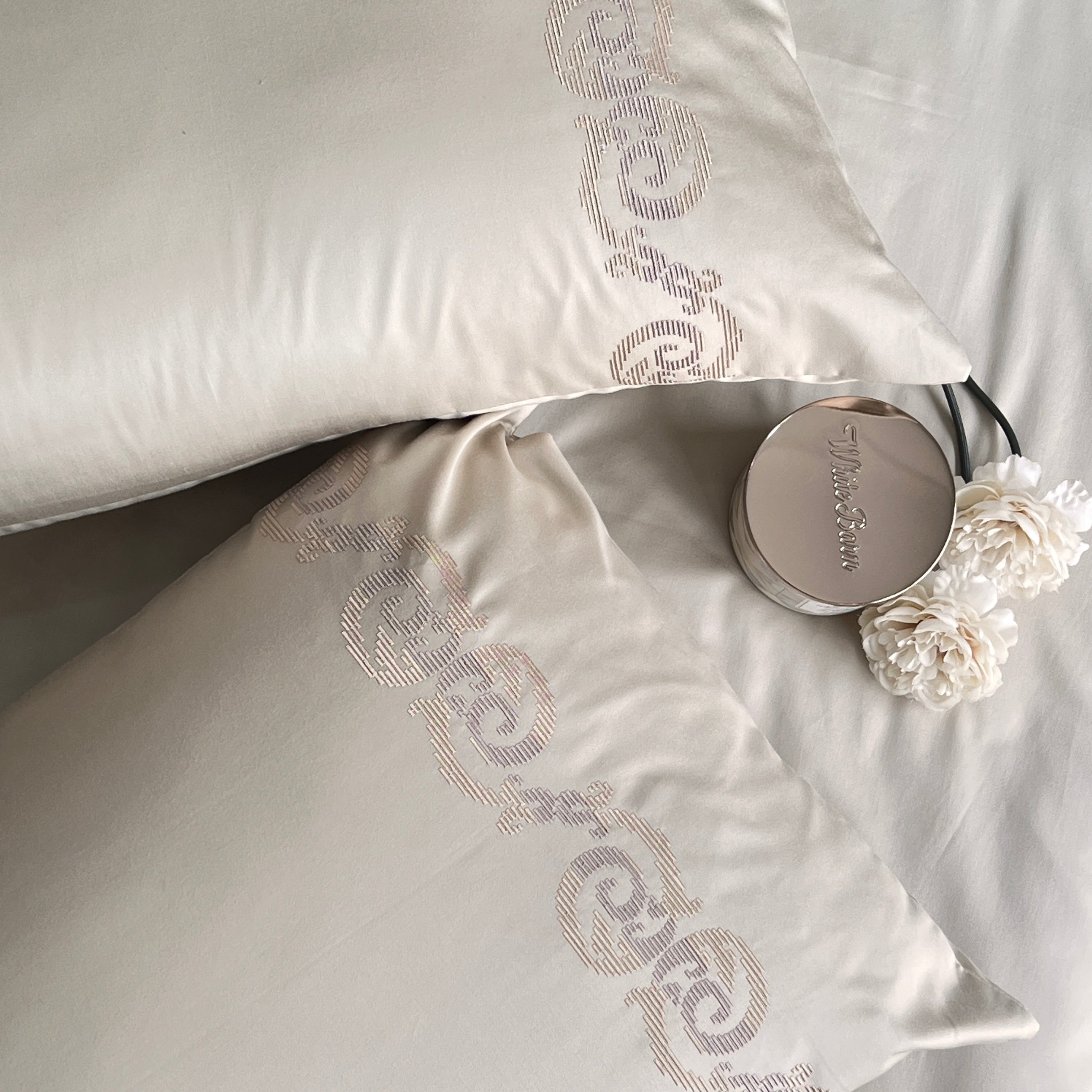 Sadyaska 600TC Cotton Diana Beige Beyond Set 1 Pcs Bedsheet