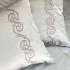 Sadyaska 600TC Cotton Diana Pearl Grey Beyond Set 1 Pcs Bedsheet
