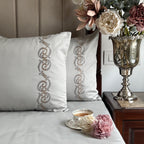 Sadyaska 600TC Cotton Diana Platinum Beyond Set 1 Pcs Bedsheet