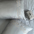 Sadyaska 600TC Cotton Diana Steel Grey Beyond Set 1 Pcs Bedsheet