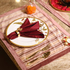 Sadyaska Culinary Elegance Printed Velvet Table 1 Pcs Runner