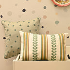 Sadyaska Dotty Dreams Sage Green and Turquoise Kids 9 Pcs Bedding Set